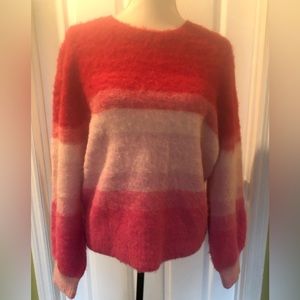 Banana Republic XL Sweater Pink and Red